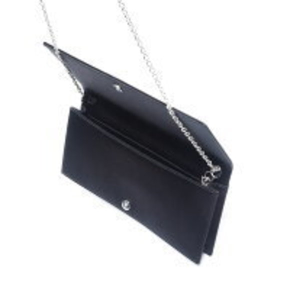 Christian Dior Lady Chain Pouch Shoulder Bag Black - Picture 11 of 12